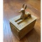 Summit Collection Egyptian Jackal Trinket Box