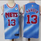 ⚒new 13 Brooklyn Nets James Harden blue