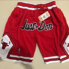 JUST DON Chicago Bulls  Red shorts