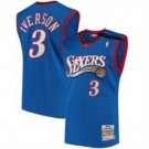 Philadelphia 76ers Allen Iverson Blue