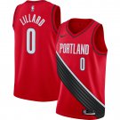 Portland Trail  Blazers Damian Lillard Red