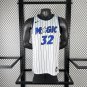 26th season Magic home white No. 32 O'Neal