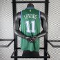 26th season Mavericks retro green number 11 Irving