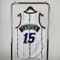 26th season Raptors retro white 15th Carter