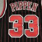 95-96 Bulls 33 Black and Red Stripes
