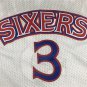 96-97 76ers 3 white