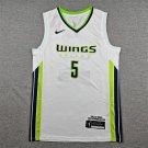 Dallas Wings 5 White