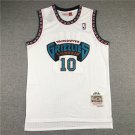 Grizzly Bear 10 White Retro Logo