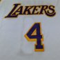 Lakers 4 white round neck