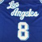 Lakers 8 # LOS Blue Gold Label