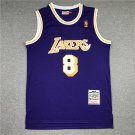 Lakers 8 Purple Retro Gold Label