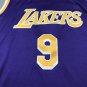 Lakers 9 purple round neck