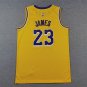 Lakers 23 yellow round neck