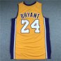 Lakers 24 Yellow V-neck Retro Logo