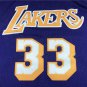 Lakers 33 Purple Retro Logo