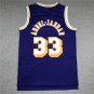 Lakers 33 Purple Retro Logo