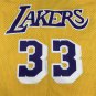 Lakers 33 Retro Yellow Gold Label
