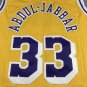 Lakers 33 Retro Yellow Gold Label