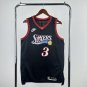 Season 26 76ers Retro Black No. 3 Iverson