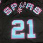 Spurs 21 Black Retro Logo