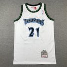 Timberwolves 21 Classic White