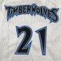 Timberwolves 21 Classic White