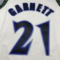 Timberwolves 21 Cream White