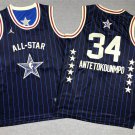 &  2024 All-Star Game 34 Giannis Antetokounmpo Blue