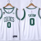 &  Boston Celtics #0 Jayson Tatum Stitched  White