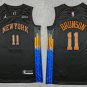 &  Knicks #11 Jalen Brunson City  Black Statement 2025-26