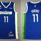 &  Mavericks #11 Kyrie Irving City  Blue 2023