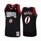 76ers #0 Tyrese Maxey Hardod Classics Swingman  Black