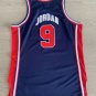 1992 Team USA #9 Michael Jordan Blue Throwback Basketball  AU