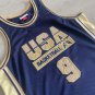 1992 Team USA #9 Michael Jordan Navy Throwback Basketball  AU