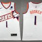 2024 Phoenix Suns #1 Devin Booker Stitched  White