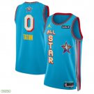 2025 All-Star #0 Jayson Tatum Light Blue Stitched Basketball