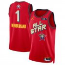 2025 All-Star #1 Victor Wembanyama Red Stitched Basketball