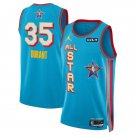 2025 All-Star #35 Kevin Durant Light Blue Stitched Basketball