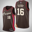 And  Blazers #16 CJ Elleby City  brown