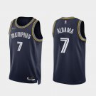 And  Grizzlies #7 Santi Aldama city  navy 75th Anniversary