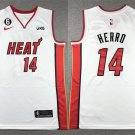 And  Miami Heat #14 Tyler Herro Association  White 2023