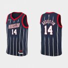 And  Rockets #14 D.J. Augustin city  Purple 75th Anniversary