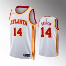 Atlanta Hawks #14 AJ Griffin White Association Edition
