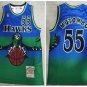 Atlanta Hawks #55 Dikembe Mutombo Green Basketball  Throwback