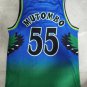 Atlanta Hawks #55 Dikembe Mutombo Green Basketball  Throwback