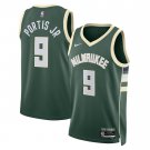 Bobby Portis Jr 9 Milwaukee Bucks 2024 Icon Edition  Green
