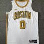 Boston Celtics #0 Jayson Tatum City Edition Basketball  White Gold 2025-26