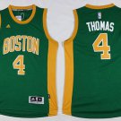 Boston Celtics #4 Isaiah Thomas Swingman New Green With Gold