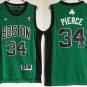 Boston Celtics #34 Paul Pierce Stitched Throwback  Green Black