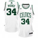 Boston Celtics 34 Paul Pierce Stitched Throwback  White